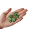 Buttons Galore and More Craft & Sewing Buttons - Glitter Shamrock - 30 Buttons